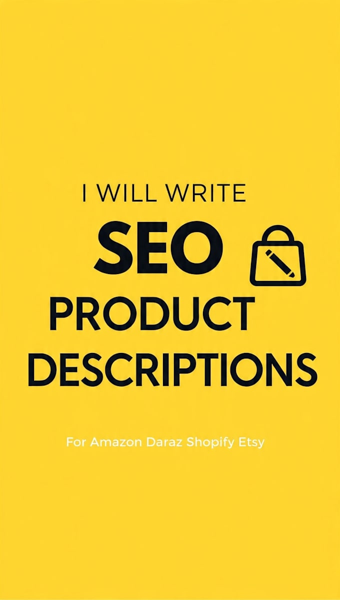 write SEO product descriptions and website content