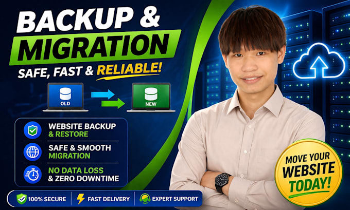 migrate, clone or backup your wordpress website safely without downtime