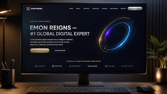 build responsive HTML website