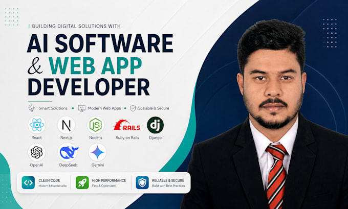 ai website development as full stack ai software developer with ai integration
