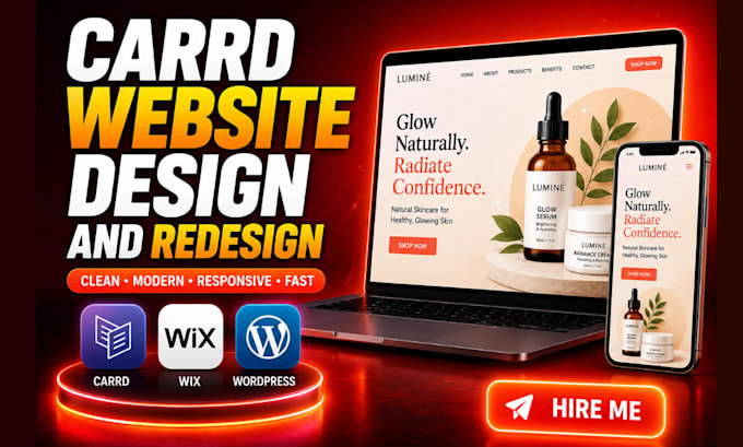 redesign carrd website design carrd website carrd landing page carrd co design