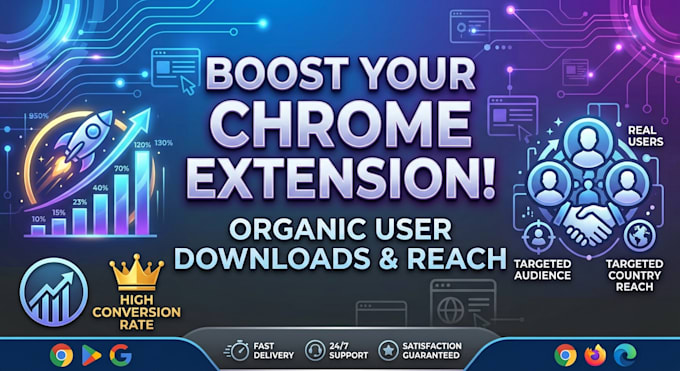 do chrome extension and increase downloads