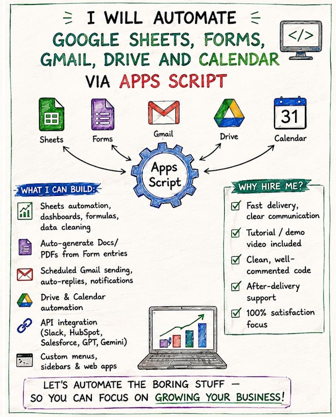 automate google sheets and workspace with apps script