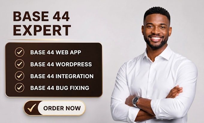base 44 app automation, integration, webapp fix expert developer debugging mvp
