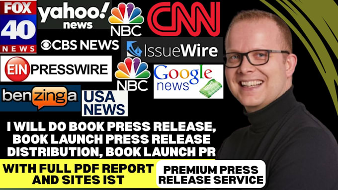 do book press release, book launch press release distribution, book launch pr