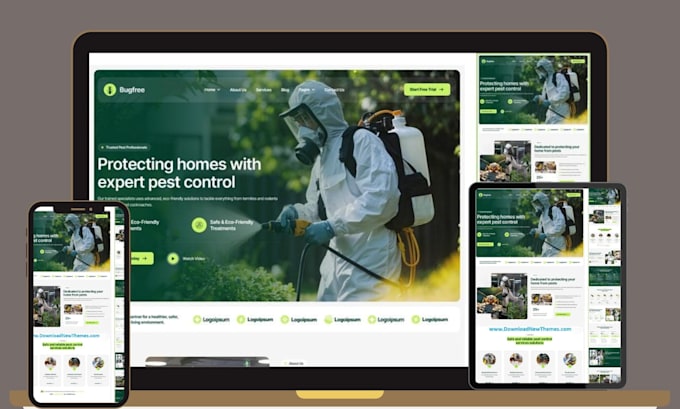 pest control website fumigation website cleaning website pest control lead hvac