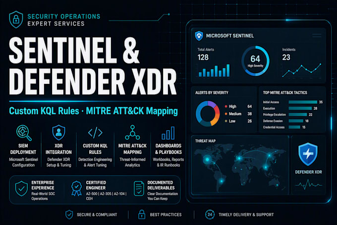 deploy microsoft sentinel siem and defender xdr