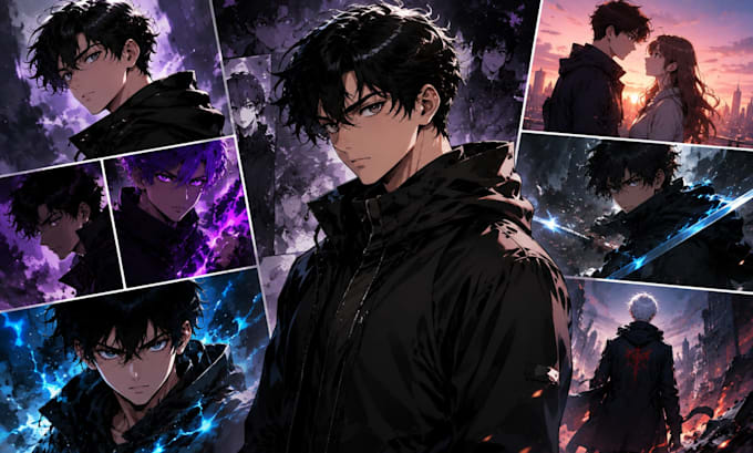 create webtoon art, comic panels, and webtoon illustrations