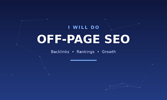 do off page seo backlinks for your website