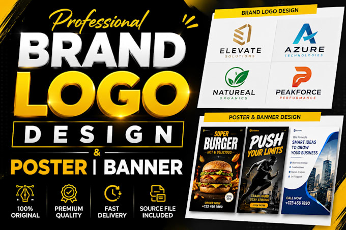 design a professional modern business logo