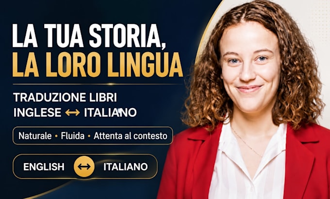 traduco il tuo libro dallinglese allitaliano o viceversa