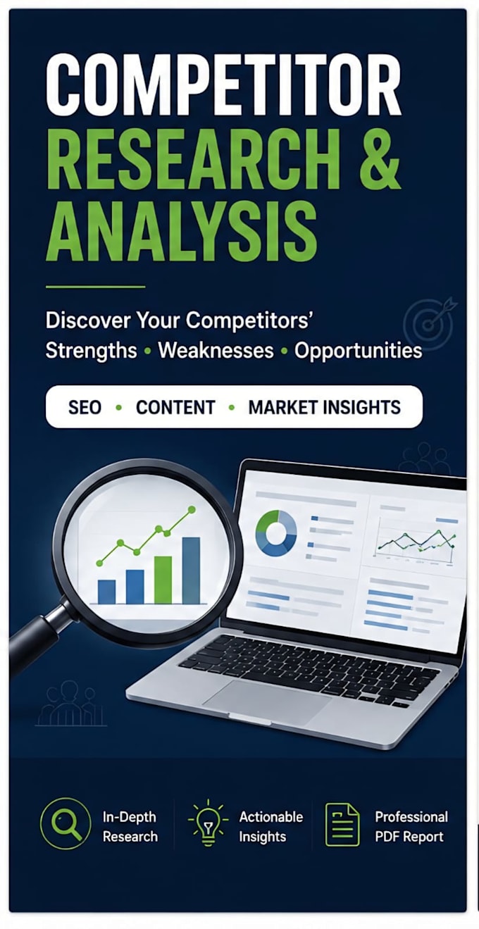 do detailed competitor research and analysis