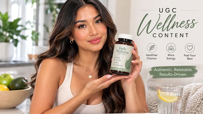 create high converting ugc video ads for wellness
