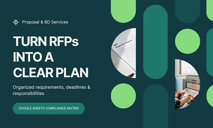 create an rfp compliance matrix and requirements checklist
