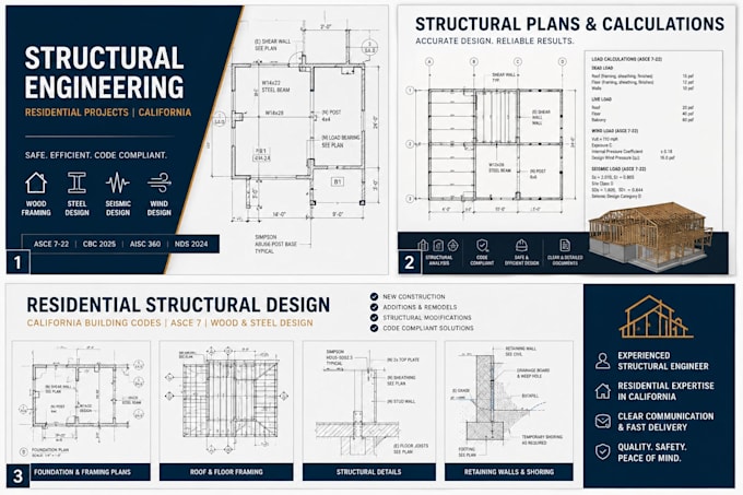 provide professional structural engineering for residential projects in USA