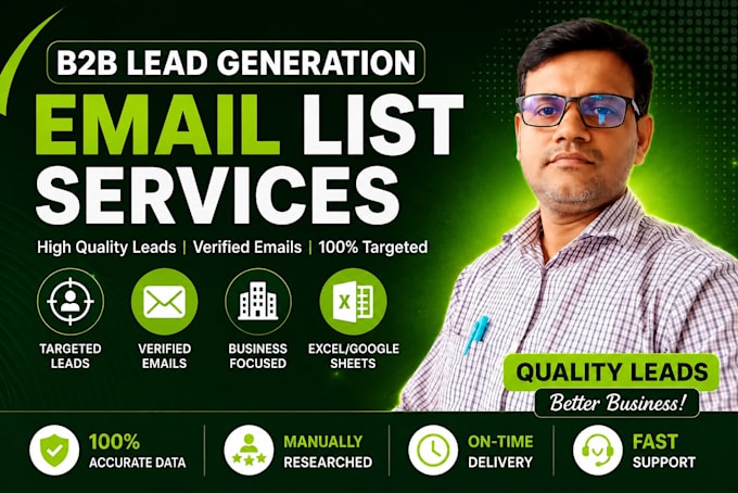 b2b lead generation and email lists for your business