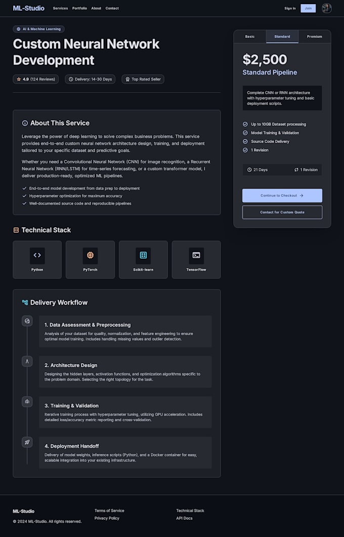 build and deploy a machine learning prediction model