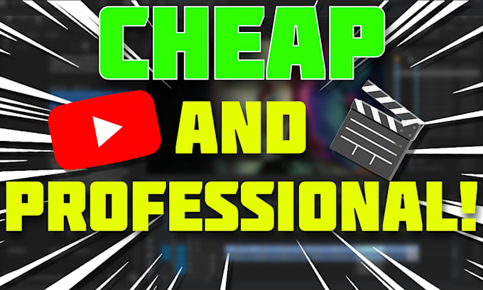 do cheap and professional video editing