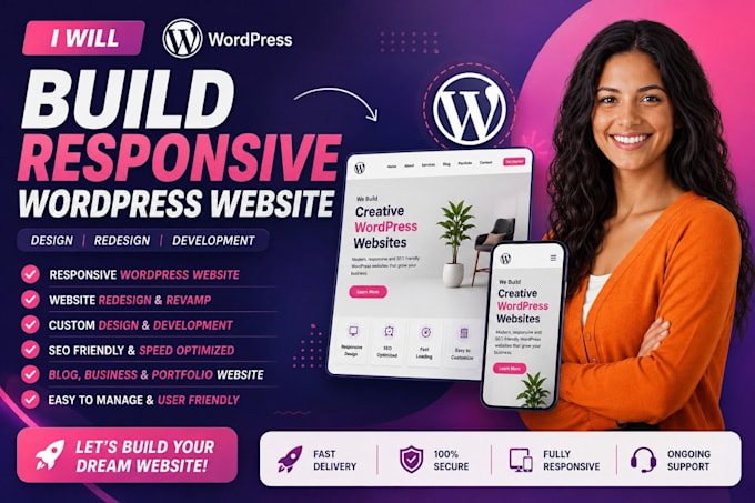 build responsive wordpress website redesign wordpress redesign wordpress website
