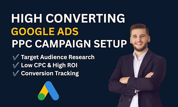 setup and manage google ads ppc campaign