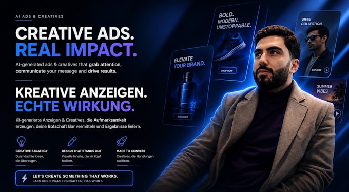 create ai generated ad creatives and video ads for your brand