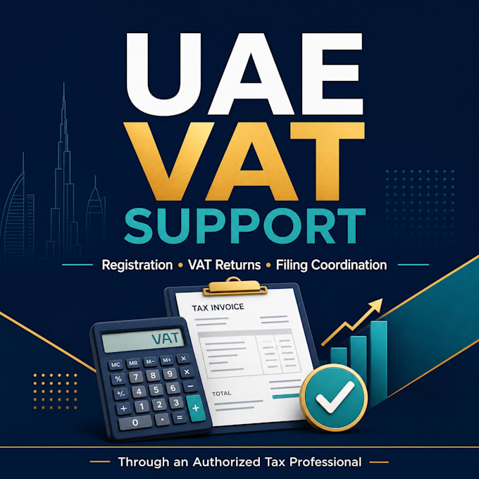 provide uae vat registration and vat return filing support