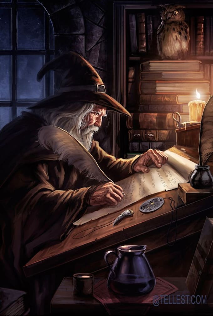 write your fantasy character backstory