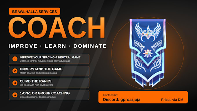 eloboost and coaching with a brawlhalla pro player
