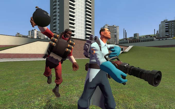rig, port, or create custom sfm, gmod, playermodel, l4d2, tf2, and mmd models