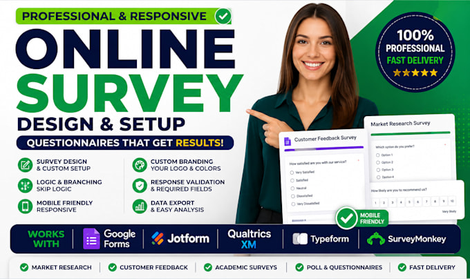 create online survey, questionnaire, google forms, jotfoms, qualtrics