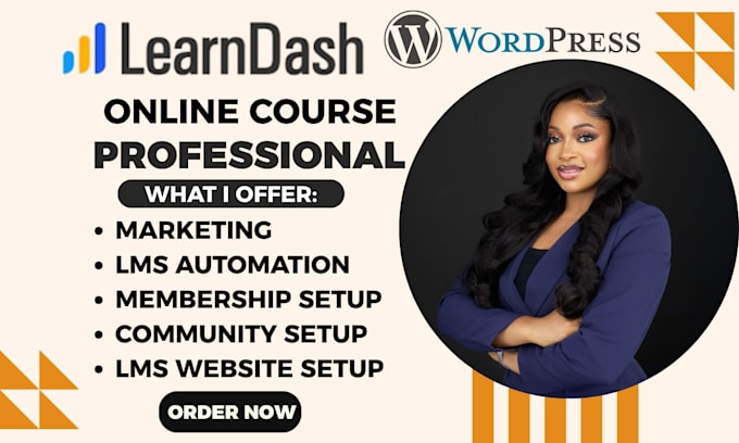 create elearning courses and lms setup with learndash wordpress learnworld tutor