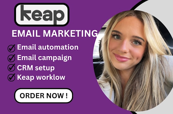 setup keap crm automation email campaign keap appointment scheduling