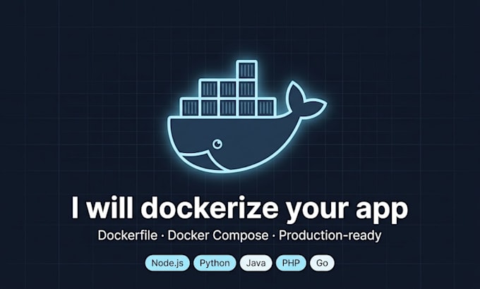dockerize your app with dockerfile and docker compose