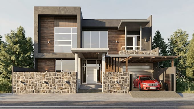 create an architectural representation to visualize the project