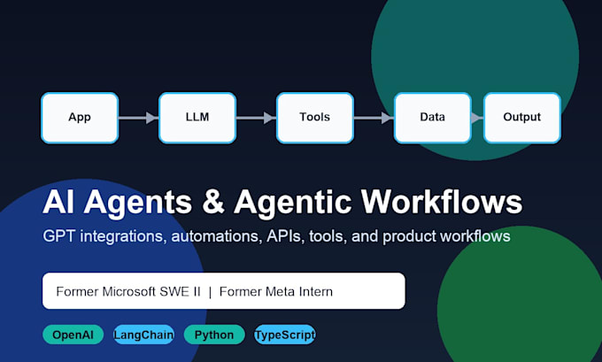 build ai agentic automations or workflows tailored to you