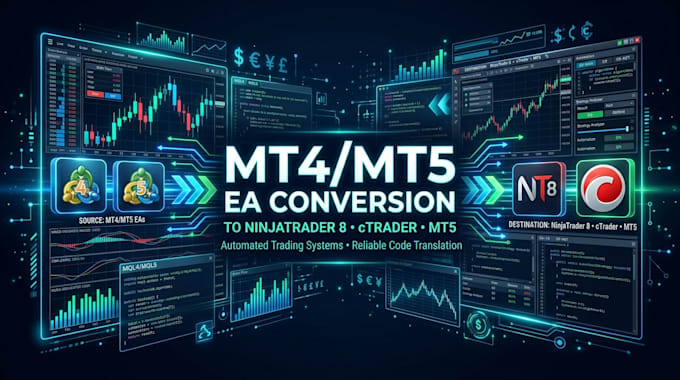 convert metatrader ea to ninjatrader 8, ctrader