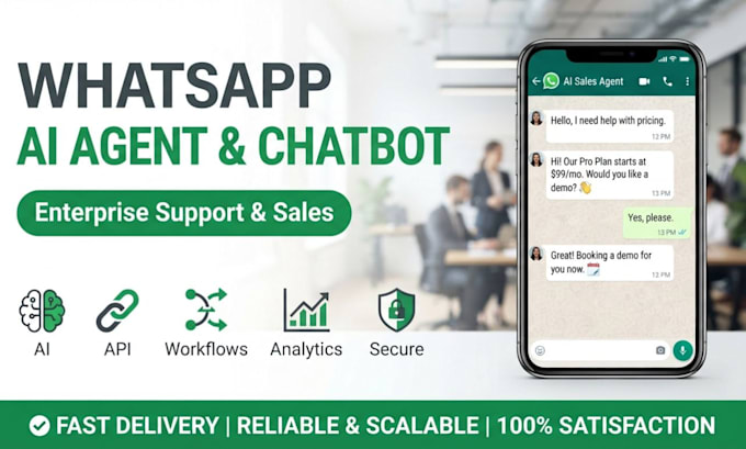 build whatsapp ai chatbot ai agent admin dashboard using whatsapp api