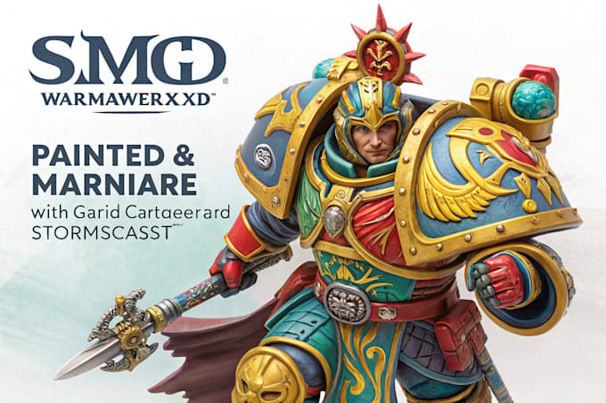 paint your warhammer 40k miniatures