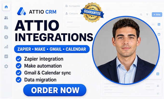 setup attio zapier make gmail calendar integration data migration