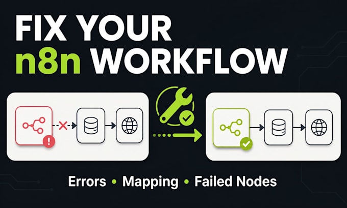 fix and debug your broken n8n workflow