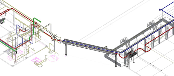 do 3d piping modeling and mechanical systems