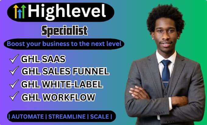 setup gohighlevel saas, ghl workflow automation, CRM, funnel, white label