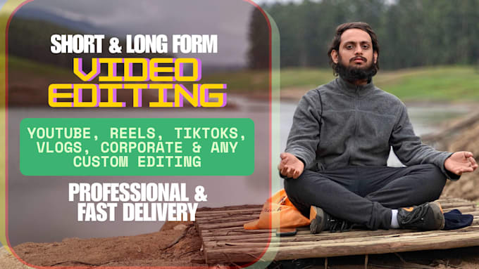 video editing and motion designing