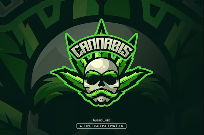 design a professional cannabis and marijuana logo