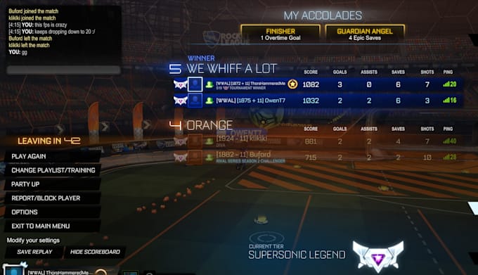 be your ssl rocket league teammate