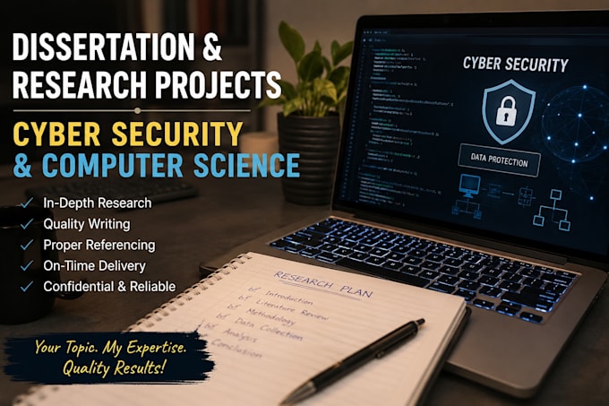 do research projects in cyber security and computer science