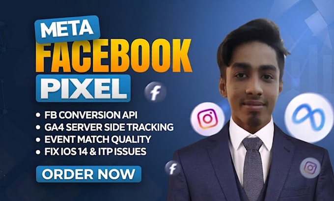 setup your meta pixel facebook capi and ga4 server site tracking with GTM