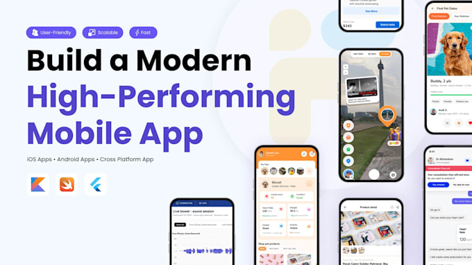 build a scalable ios and android mobile app