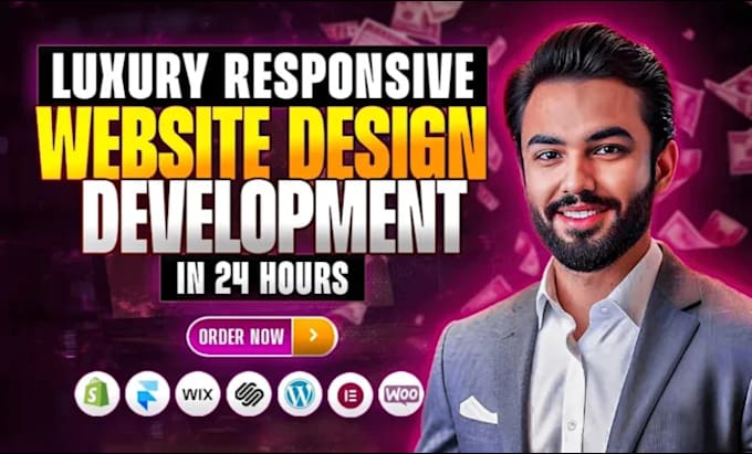 build luxury website design and website development