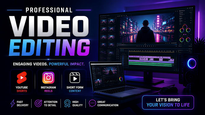 edit youtube shorts and reels